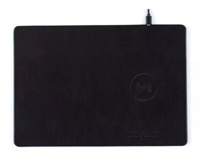 DeskCharge Pro – Mouse Pad 2 en 1 con estación de carga Inalámbrica Qi